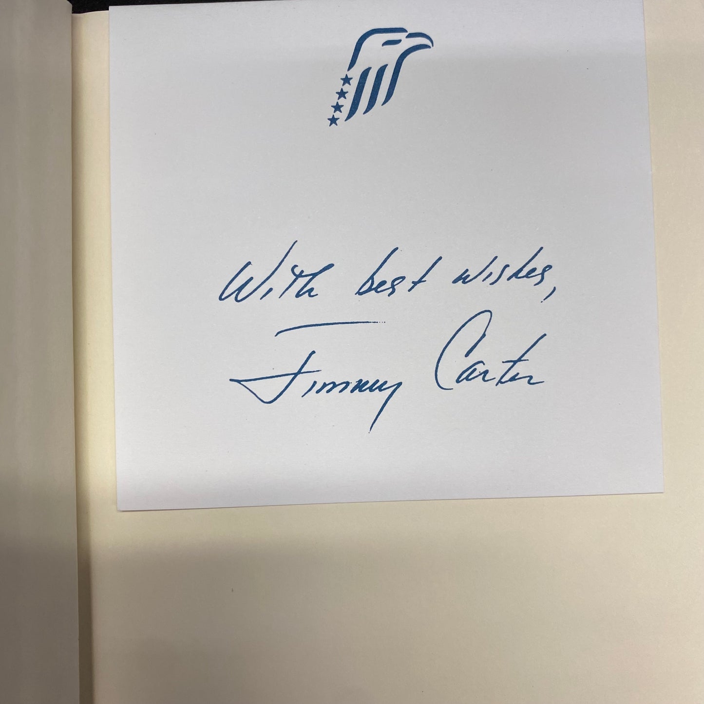 Sharing Good Times - Jimmy Carter - Signed - 2004