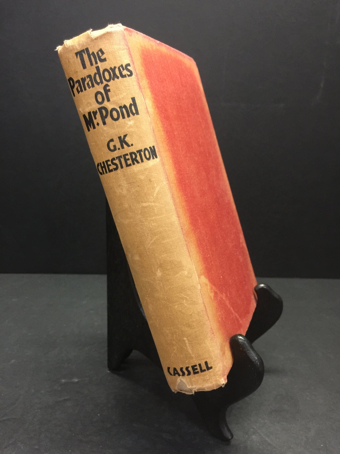 The Paradoxes of Mr. Pond - G.K. Chesterton - 2nd Print - 1937