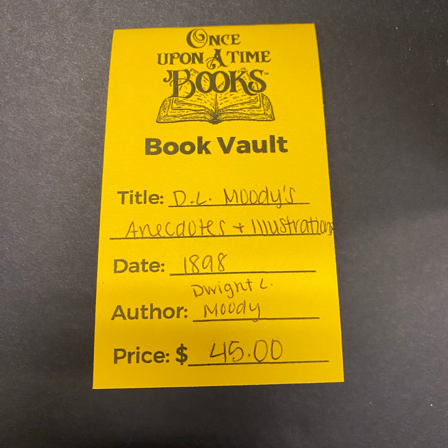 D. L. Moody's Anecdotes and Illustrations - Dwight L. Moody - 1898