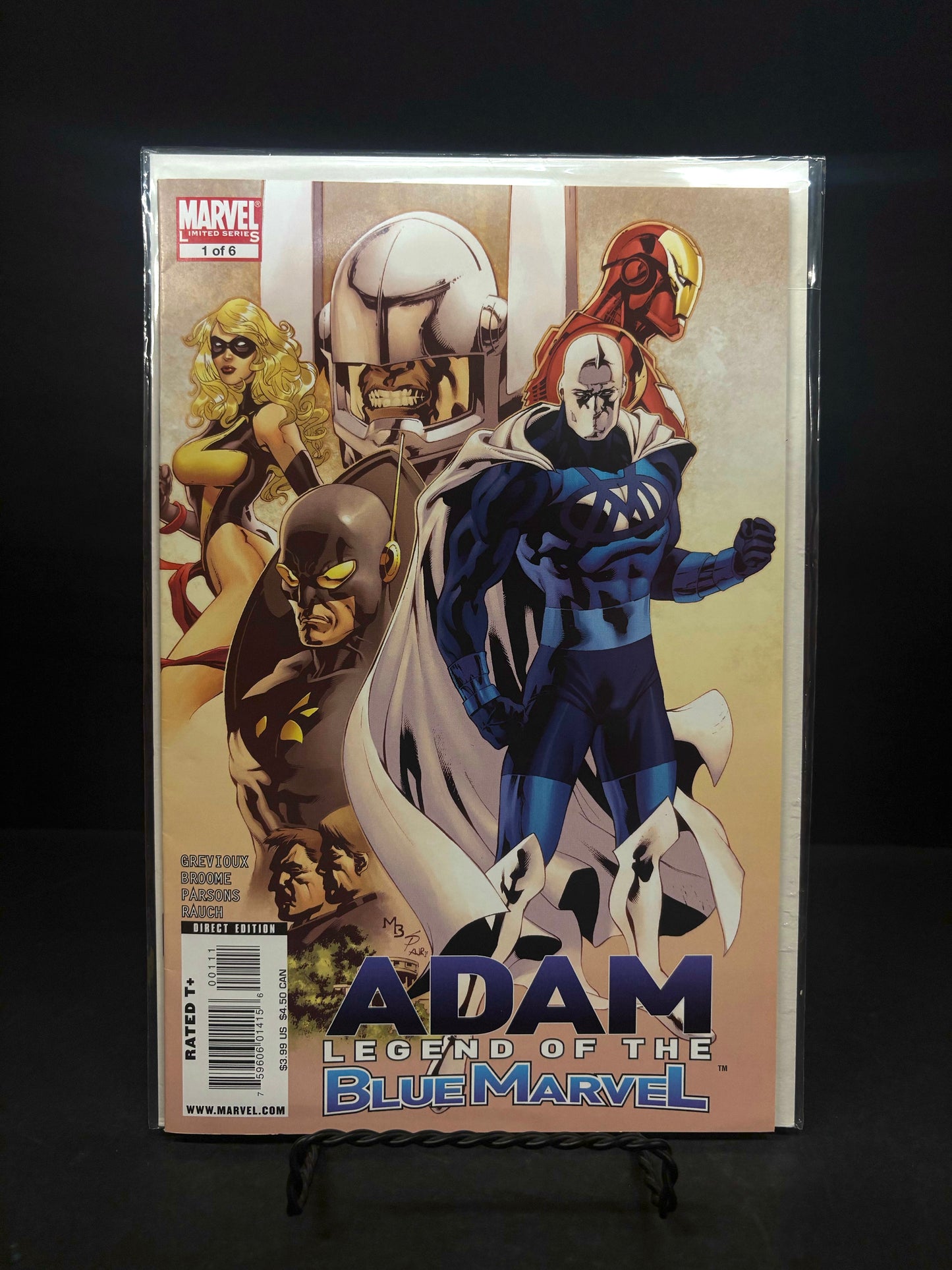 Adam: Legend of the Blue Marvel - Kevin Grevioux - 2008