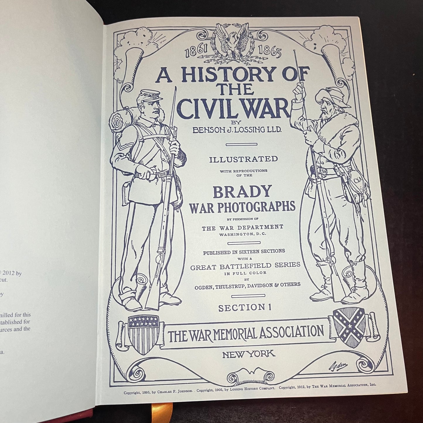 A History of the Civil War - Benson J. Lossing - 2012