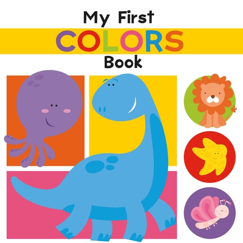 My First Colors Book Illustrated