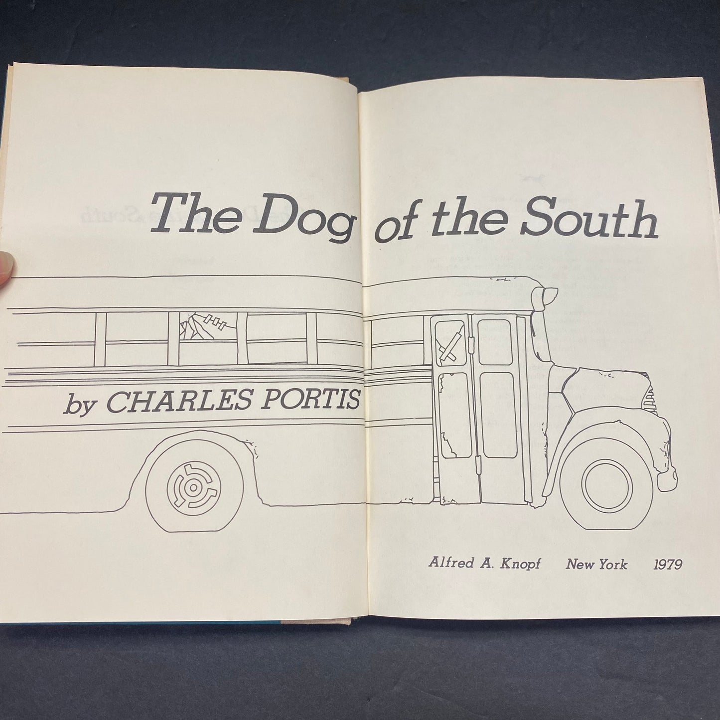The Dog of the South - Charles Portis - 1st Edition - 1979