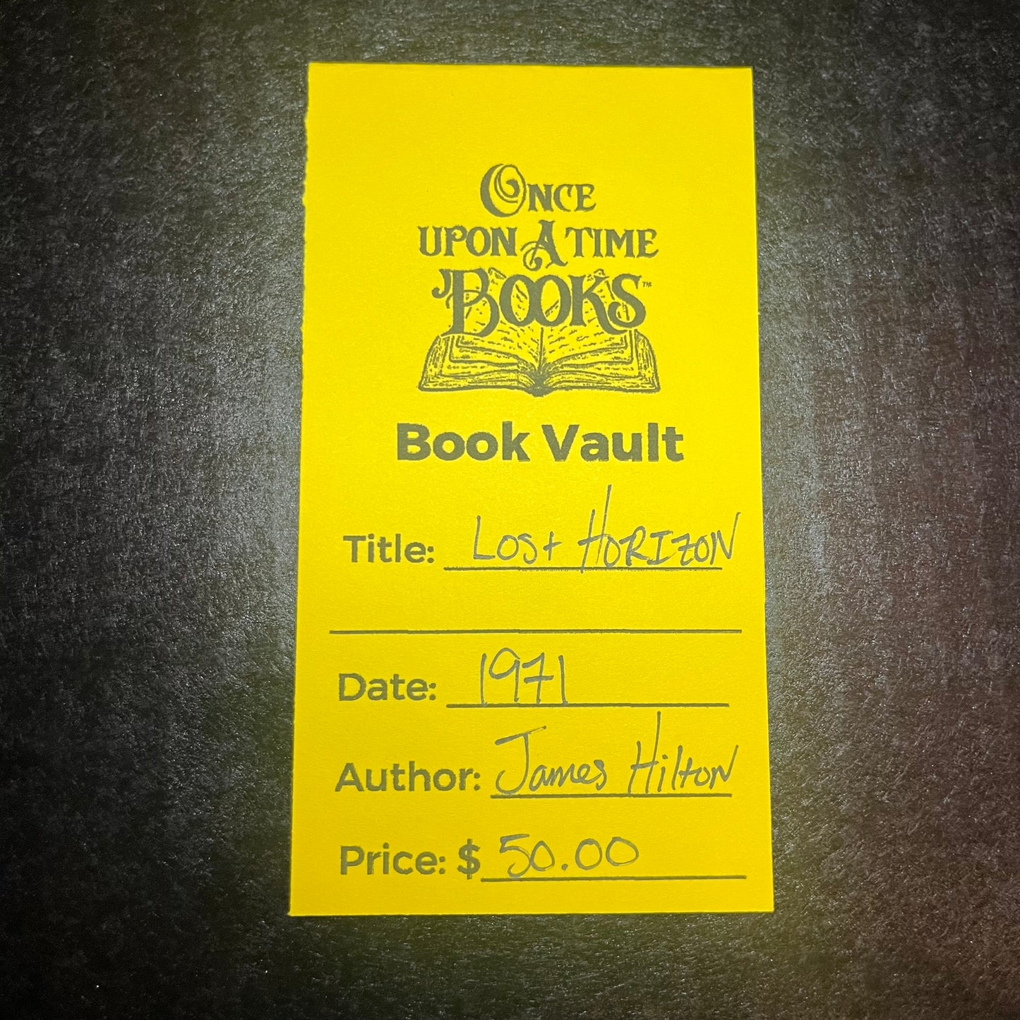 Lost Horizon - James Hilton - 1971