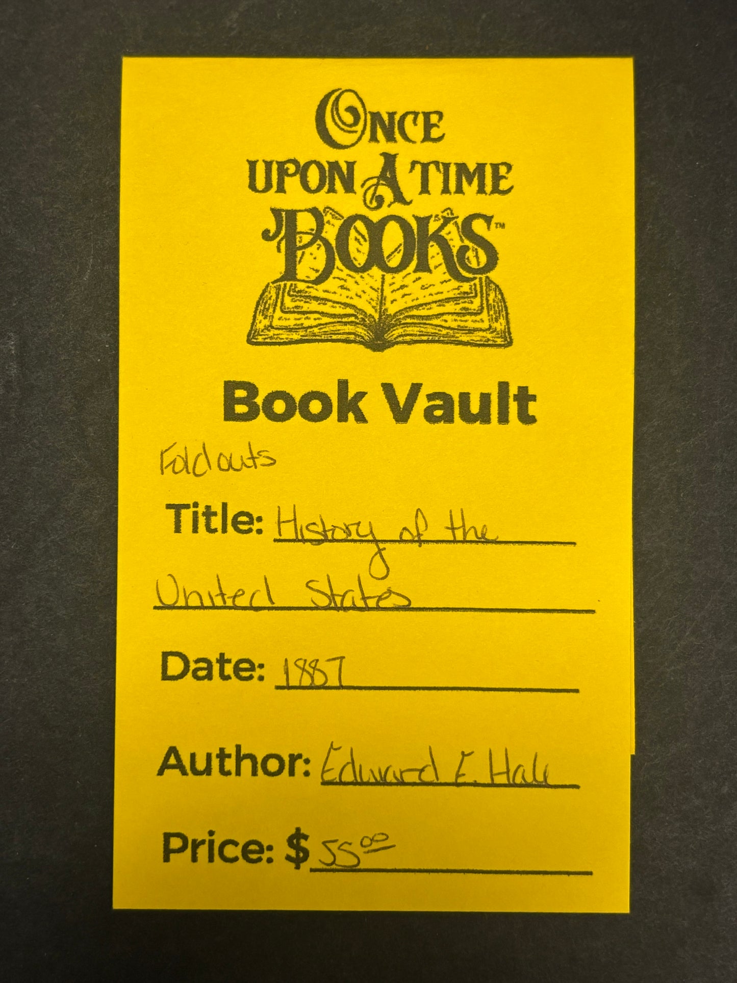 History of the United States - Edward E. Hale - Foldouts - 1887