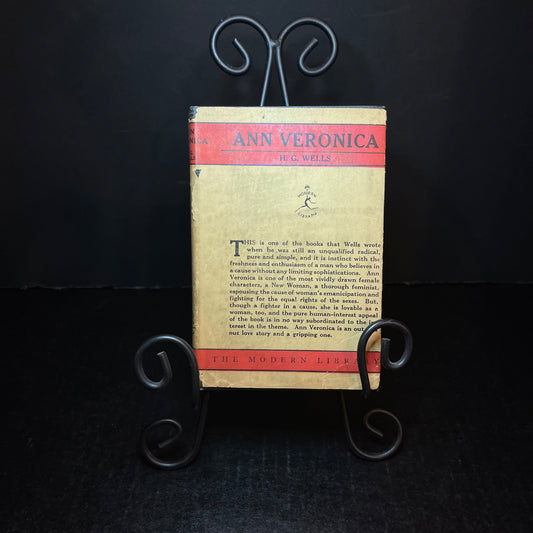 Ann Veronica - H.G. Wells - Scarce - Circa 1920's