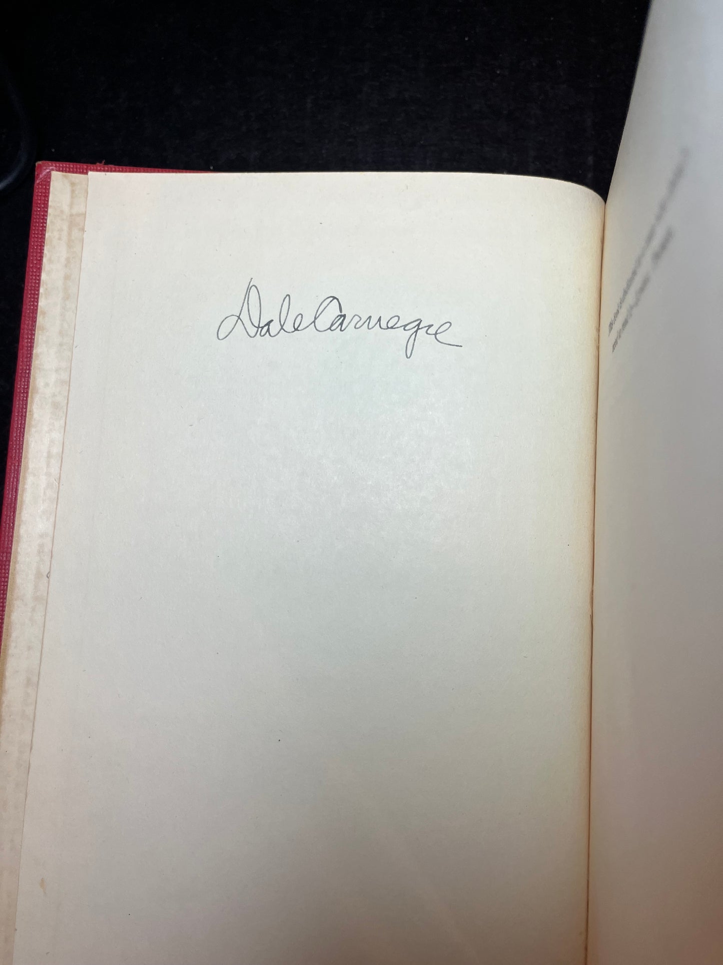 How To Stop Worrying and Start Living - Dale Carnegie - Signed x2 - 1st Edition - 1948