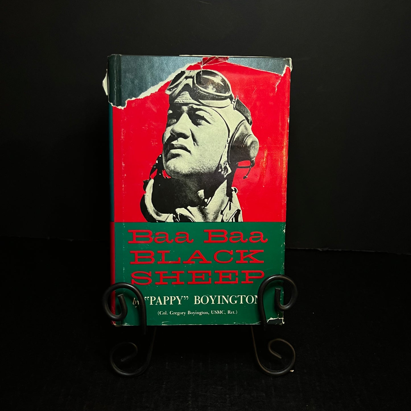 Baa Baa Black Sheep - "Pappy" Boyington - Signed - 1958