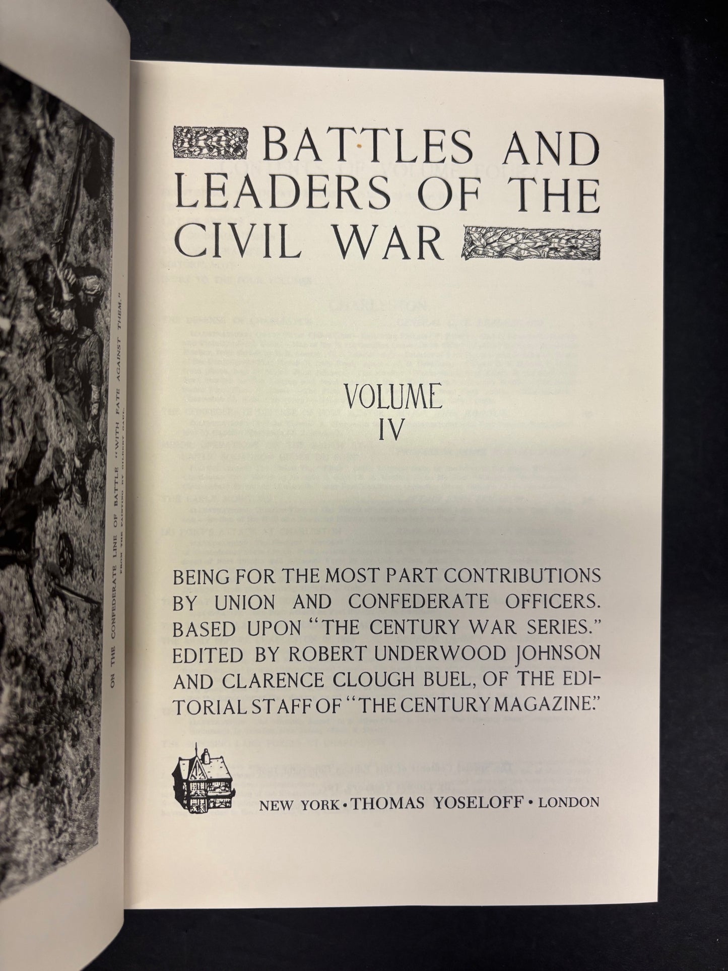 Battles and Leaders of the Civil War - Thomas Yoseloff - 4 Volume Set - 1956