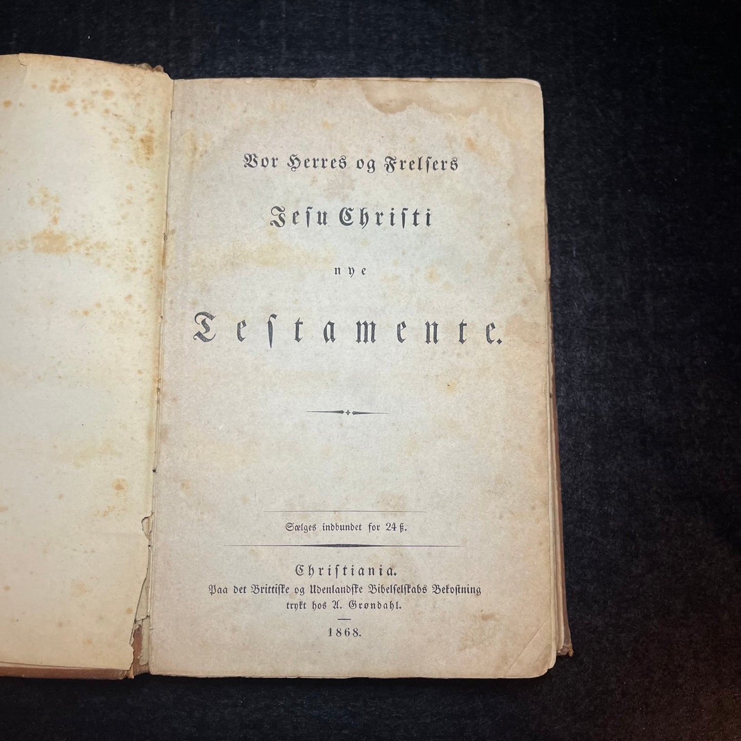 German Bible - 1868