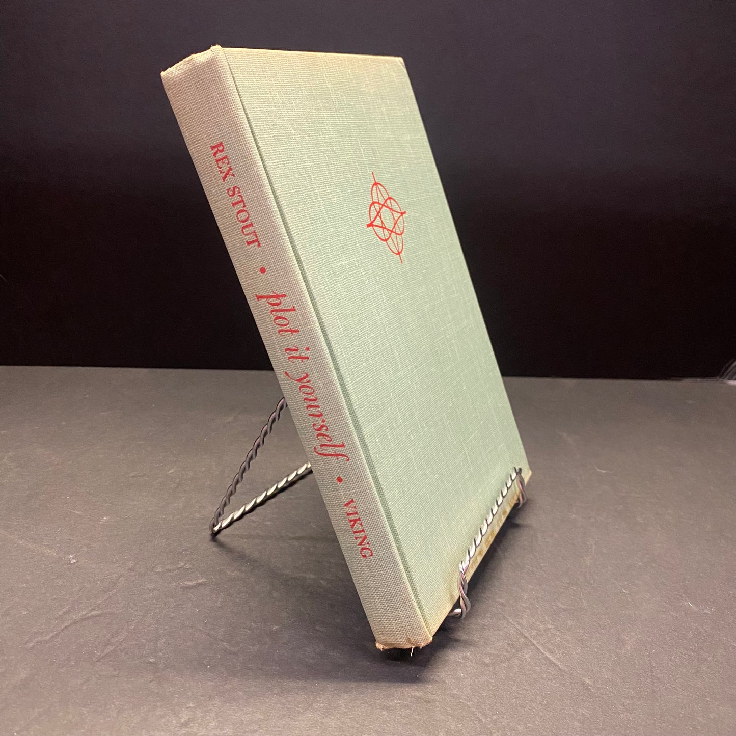 Plot It Yourself - Rex Stout - 1st Edition - Ex Library - 1959