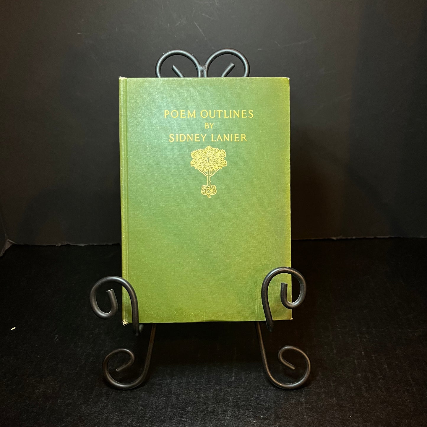 Poem Outlines - Sidney Lanier - 1st Edition - 1908