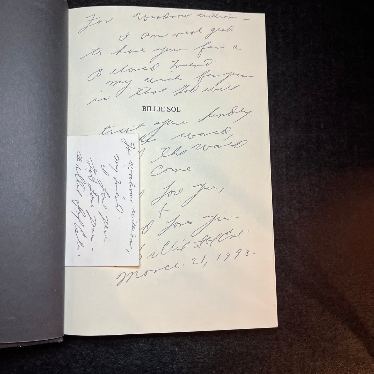 King of Texas Wheeler-Dealers - Billie Sol - Signed Copy - 1983