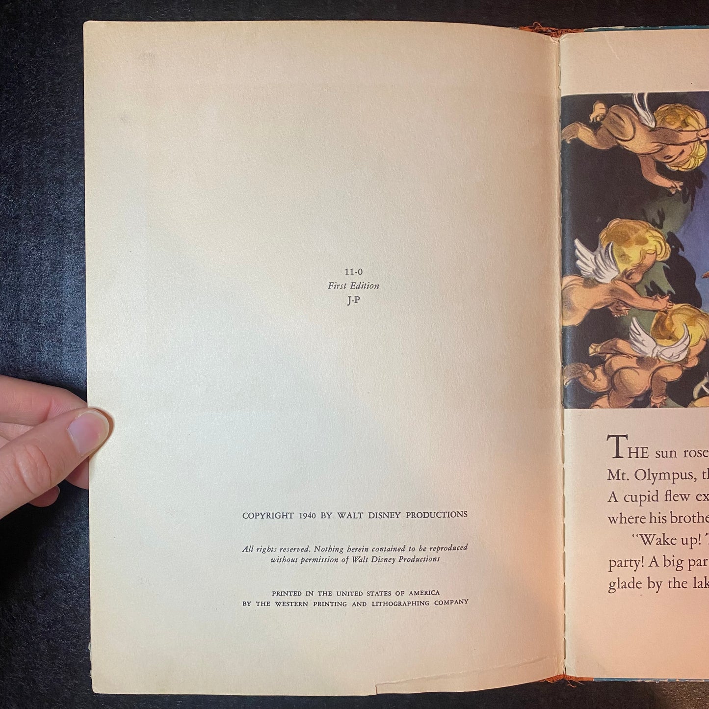 Pastóral - Walt Disney - Fantasia - 1st Edition - 1940