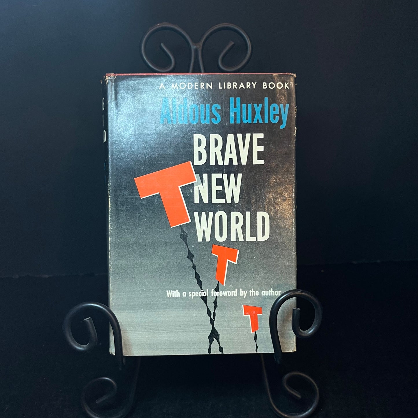 Brave New World - Aldous Huxley - Scarce w/ dust jacket - 1956