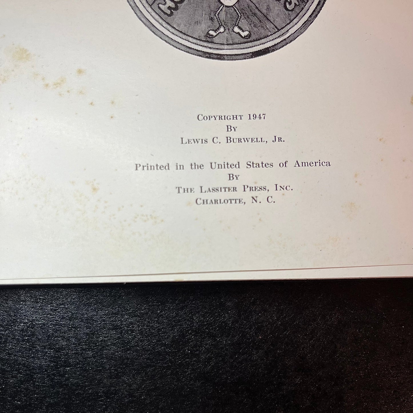 Scrapbook Twenty-Seventh Troop Carrier Squadron - Lewis C. Burwell Jr. - Very Scarce - 1947