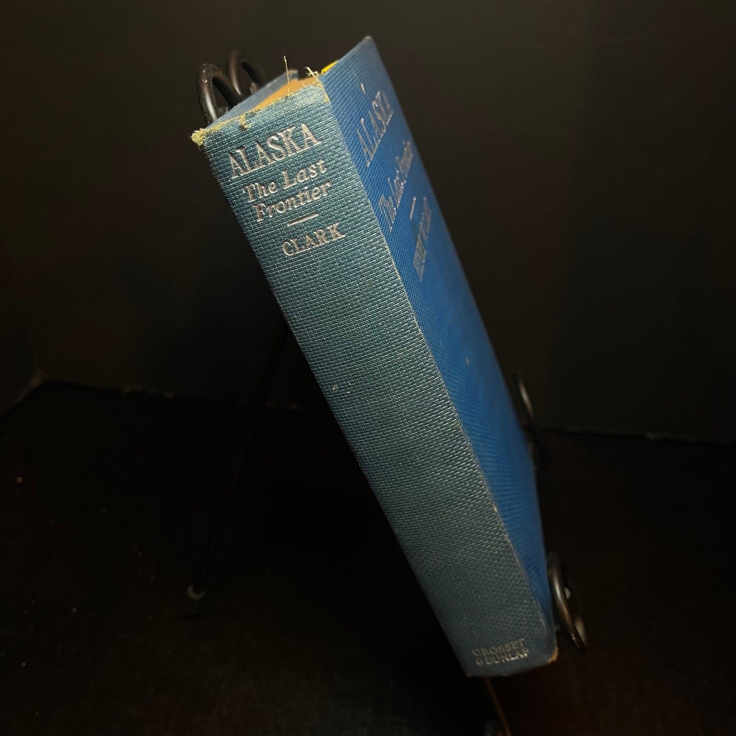 Alaska the Last Frontier - Henry W. Clark - Signed Copy - 1939