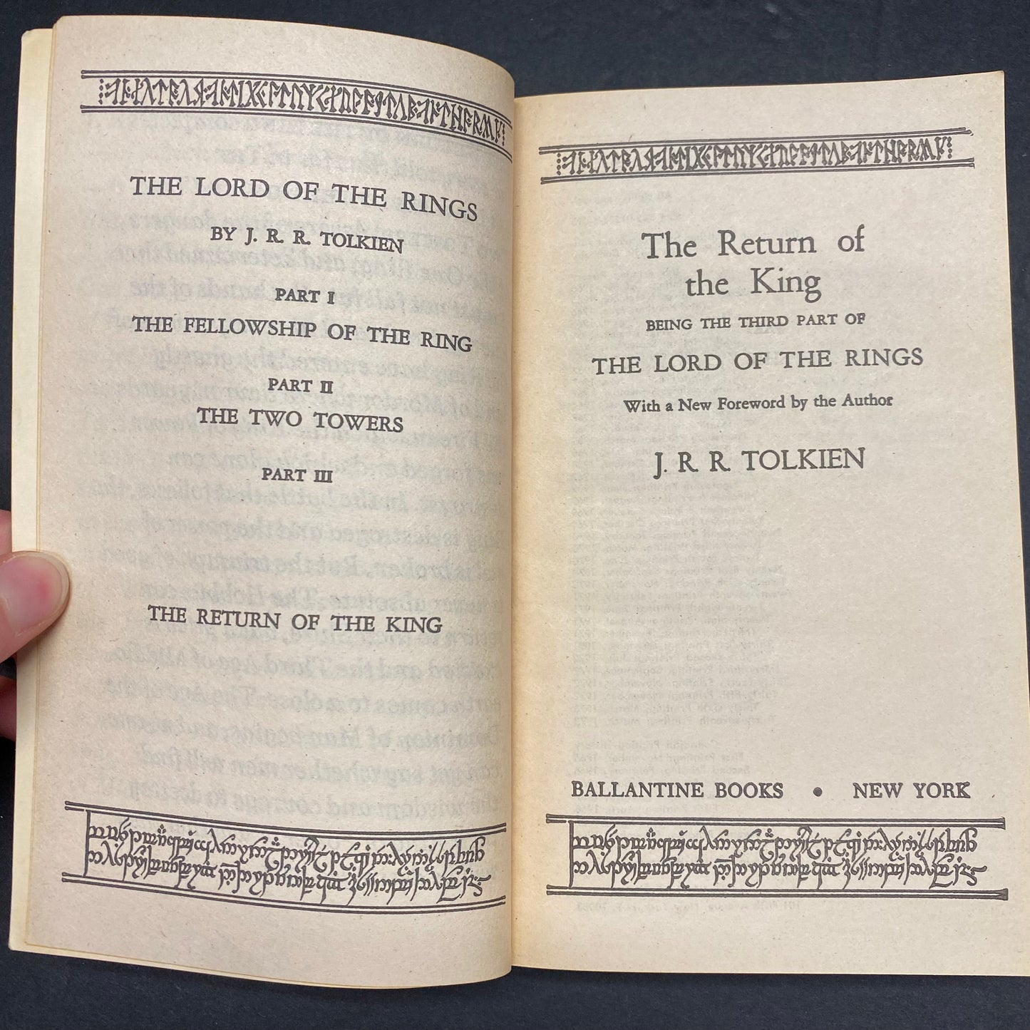The Lord of the Rings Trilogy - J. R. R. Tolkien - Box Set - 1973