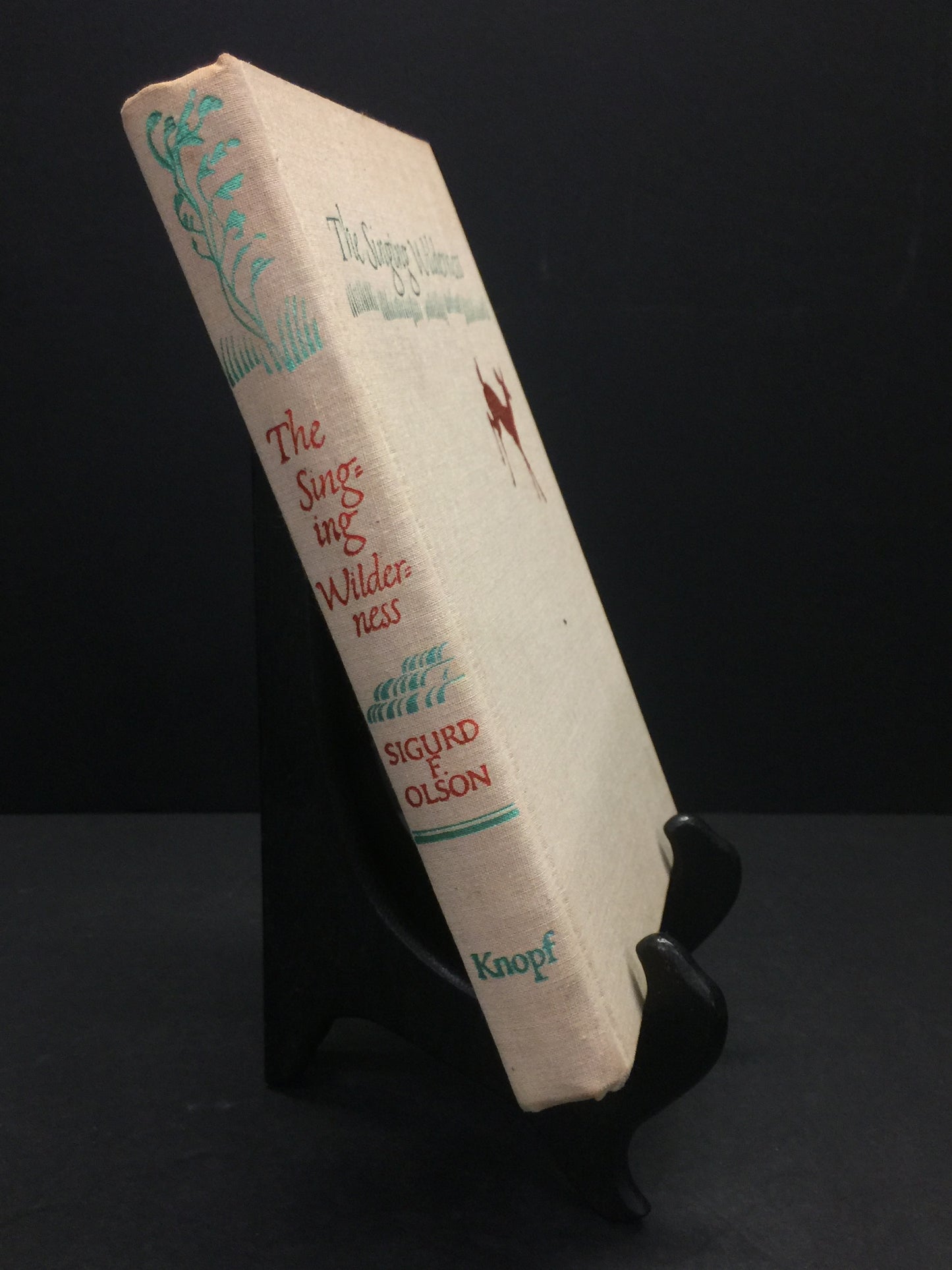 The Singing Wilderness - Sigurd F. Olson - 1st Edition - Signed - Scarce - 1969