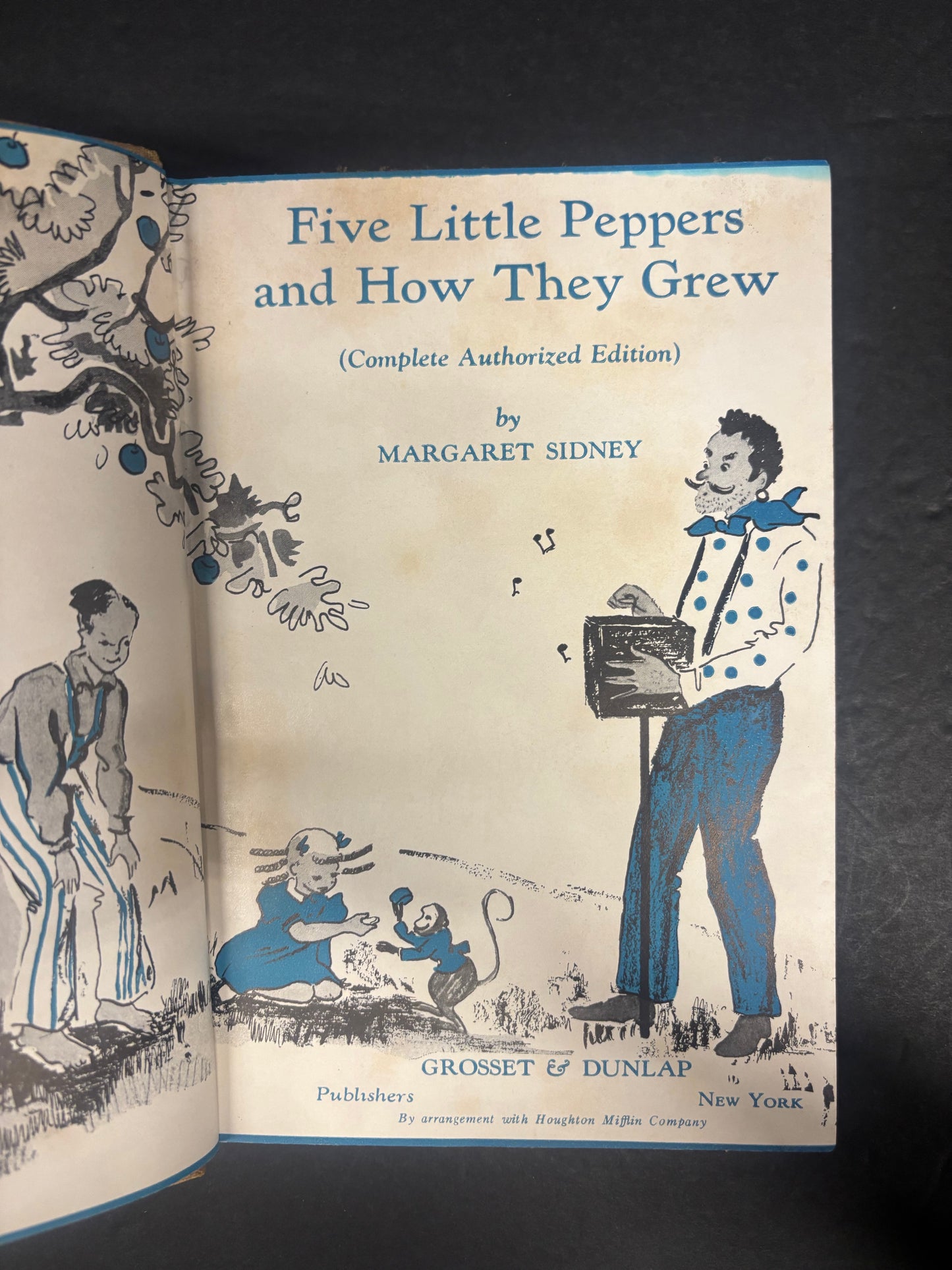 Five Little Peppers and How They Grew - Margaret Sidney - 1st Thus - 1936