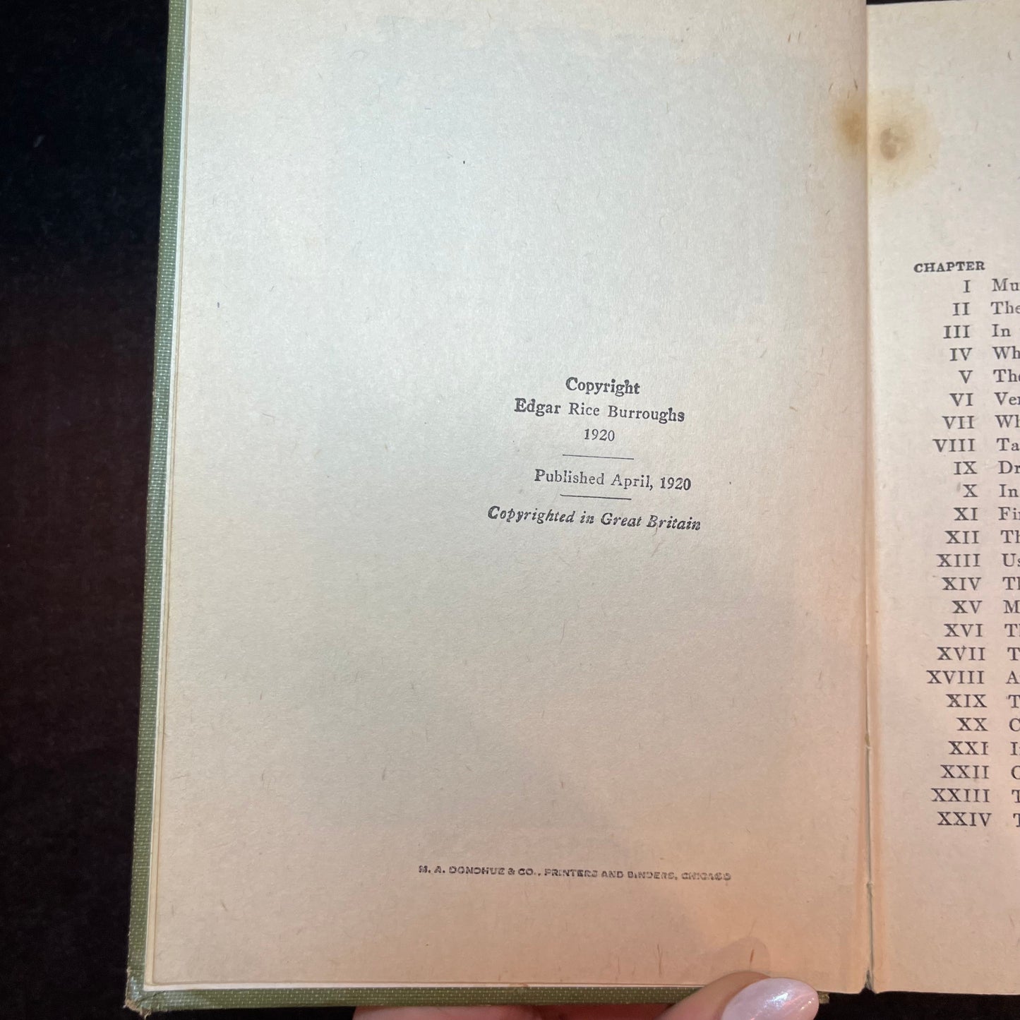 Tarzan the Untamed - Edgar Rice Burroughs - First Edition - 1920