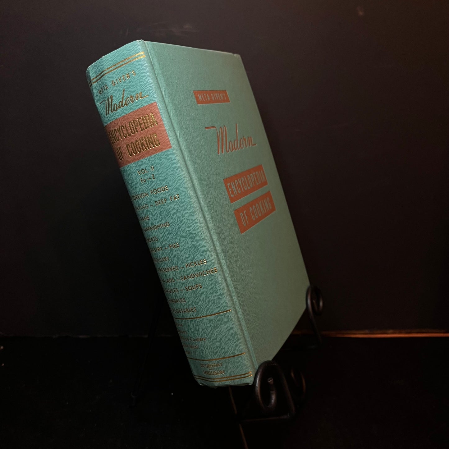 Modern Encyclopedia of Cooking - Meta Given - 2 Volumes - 1969