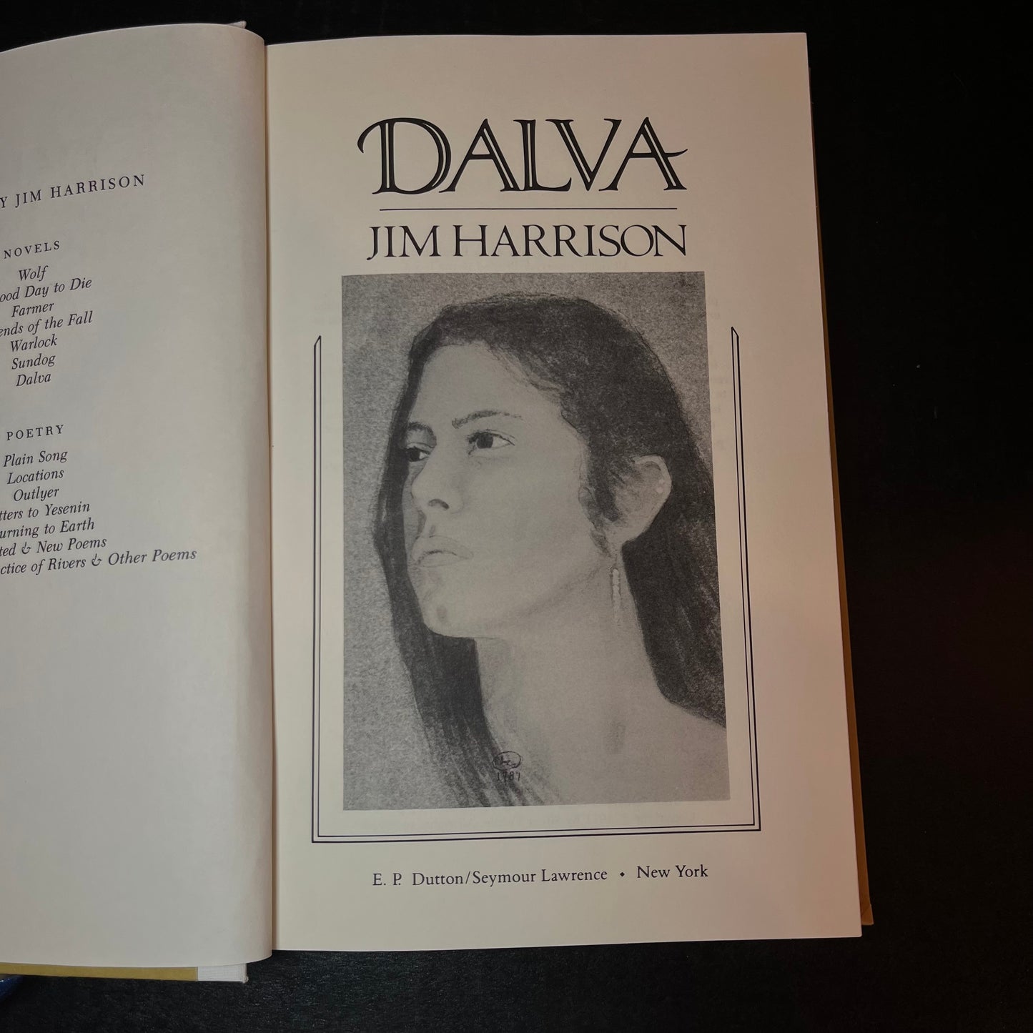 Dalva - Jim Harrison - Signed Copy - 1st Edition - 1998