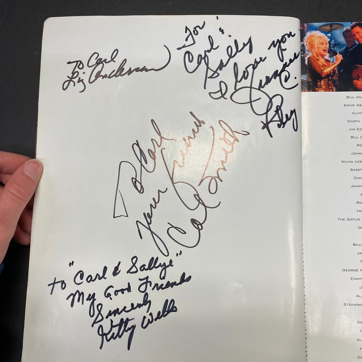 Grand Ole Opry 75th Anniversary Picture History Book - Dan Rogers, et al. - Signed - 2000