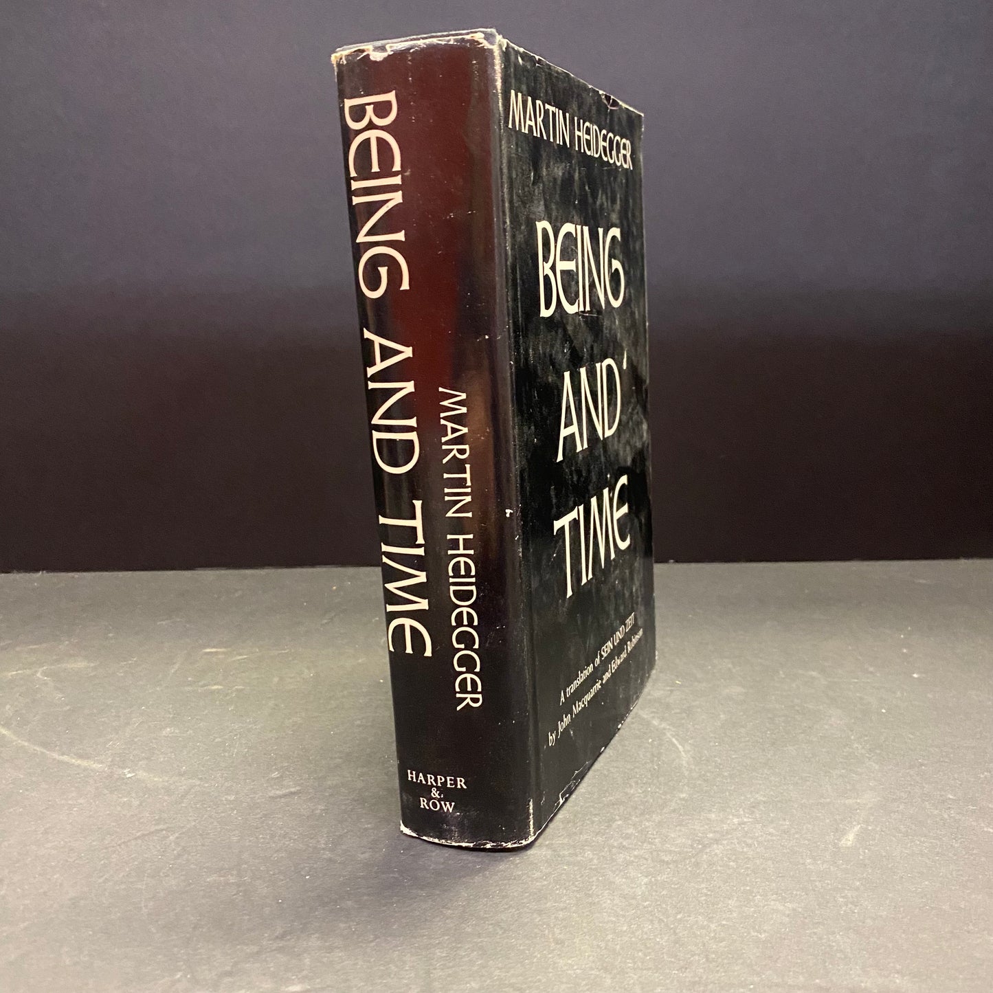 Being and Time - Martin Heidegger - Early Print - 1962