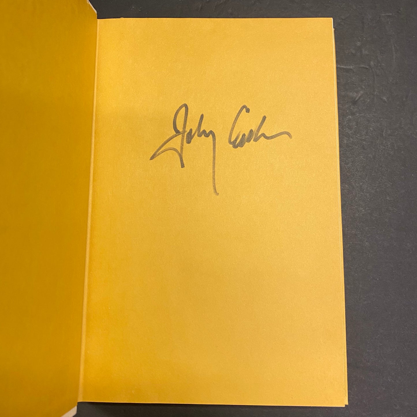 Man in White - Johnny Cash - 1st Edition - Signed - 1986