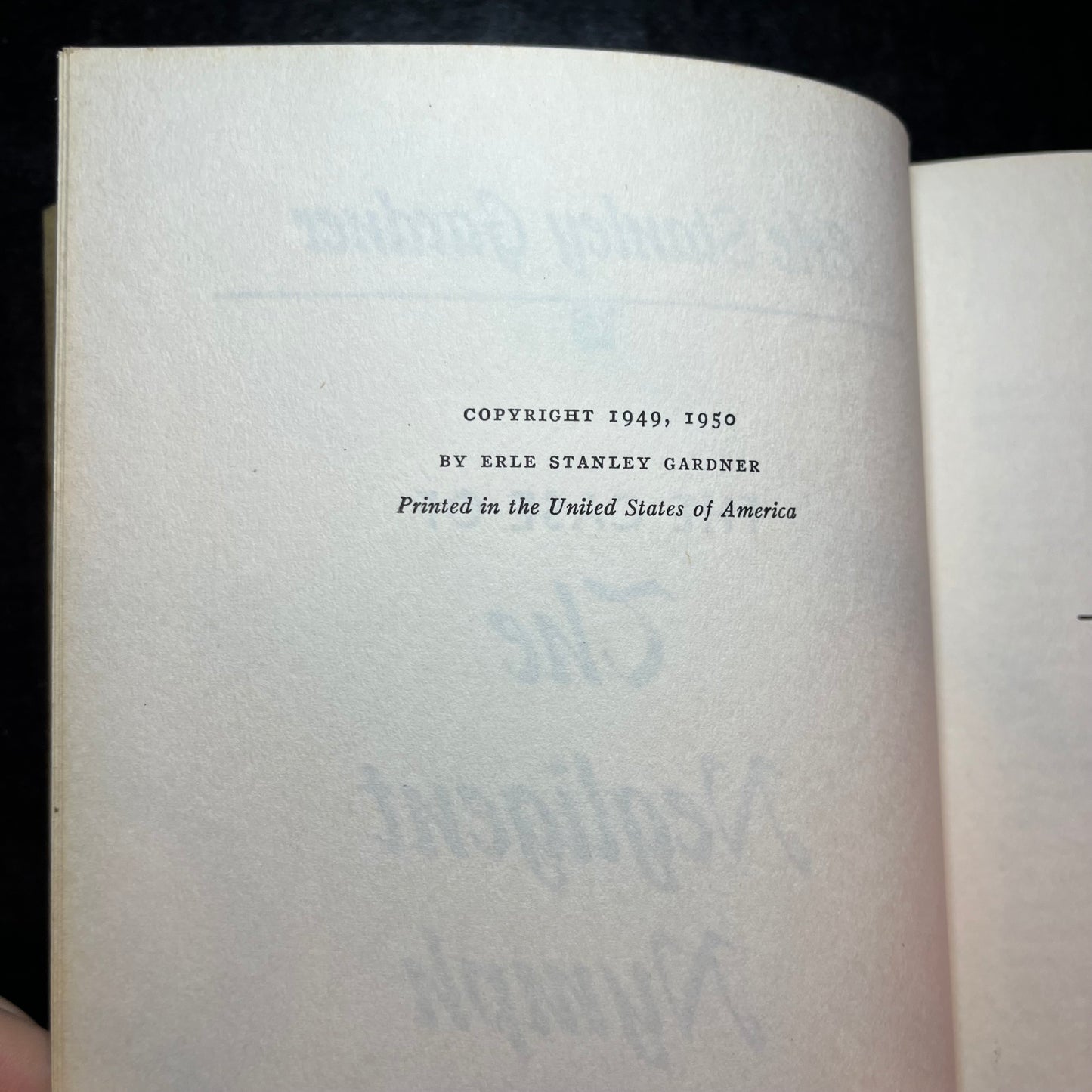 The Case of the Negligent Nymph - Erle Stanley Gardner - Very Scarce - 1950