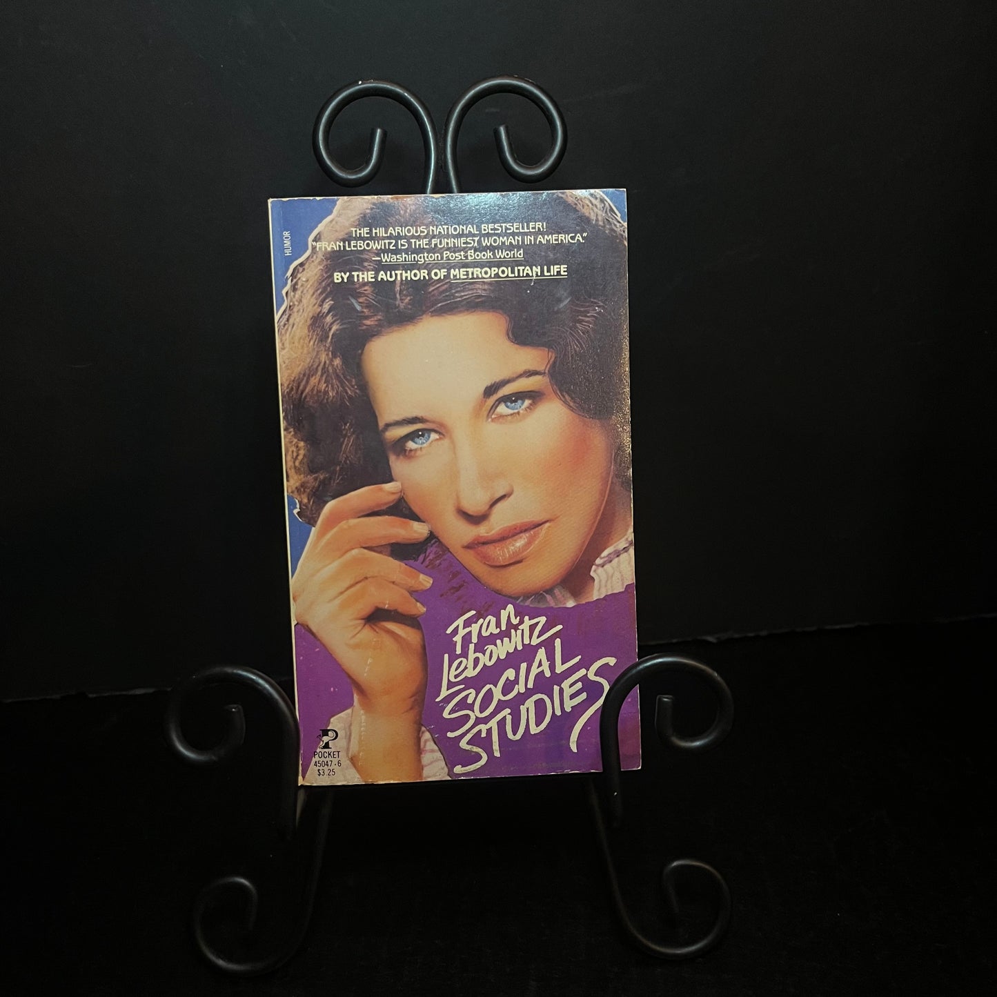 Social Studies - Fran Lebowitz - 1st Thus Edition - 1981