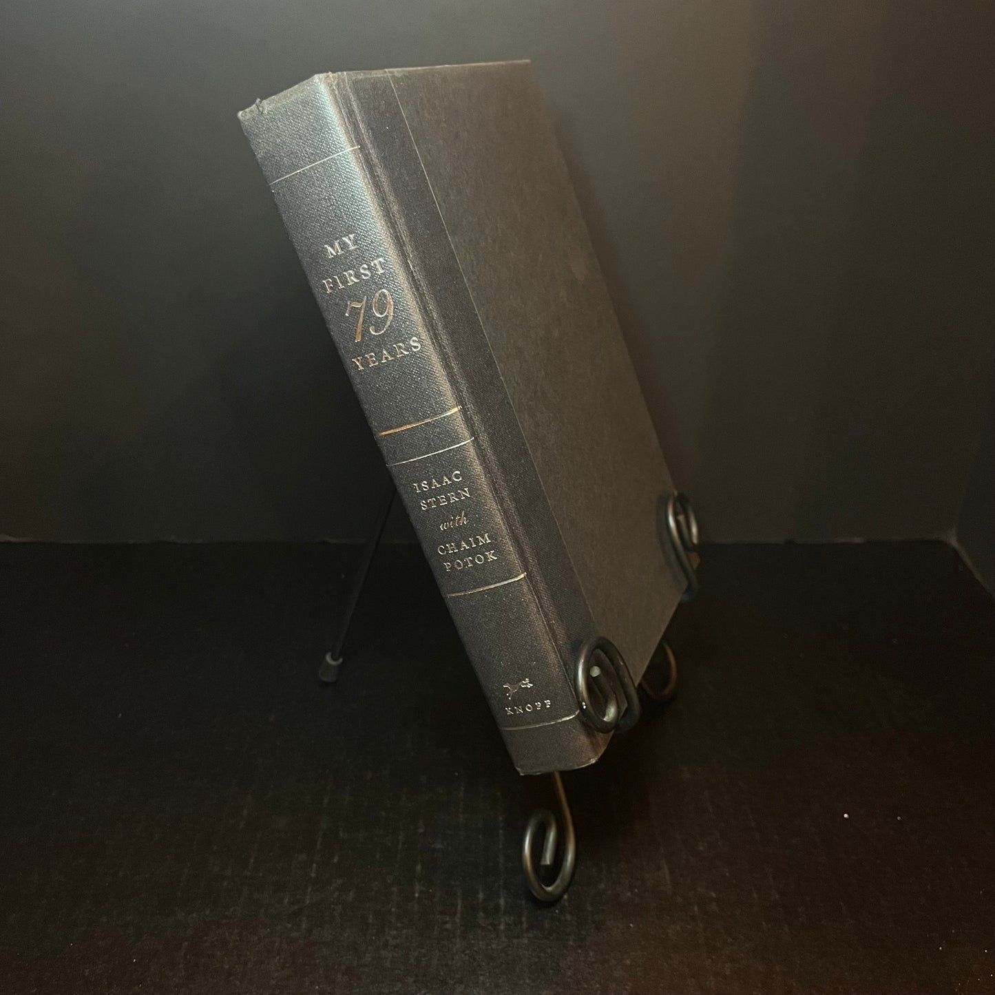 Isaac Stern My First 79 Years - Isaac Stern and Chaim Potok - Signed Copy - 1999