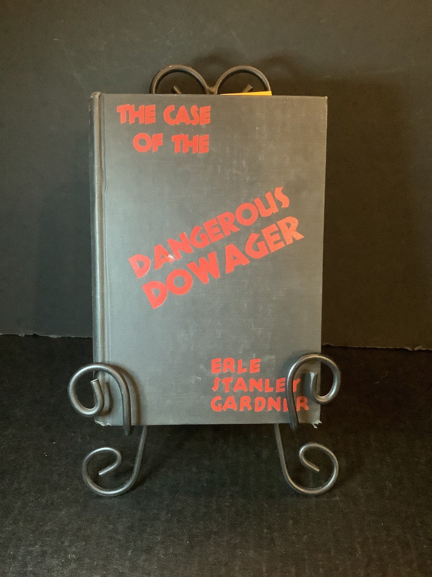 The Case of the Dangerous Dowager - Erle Stanley Gardner - 1st Edition - 1937