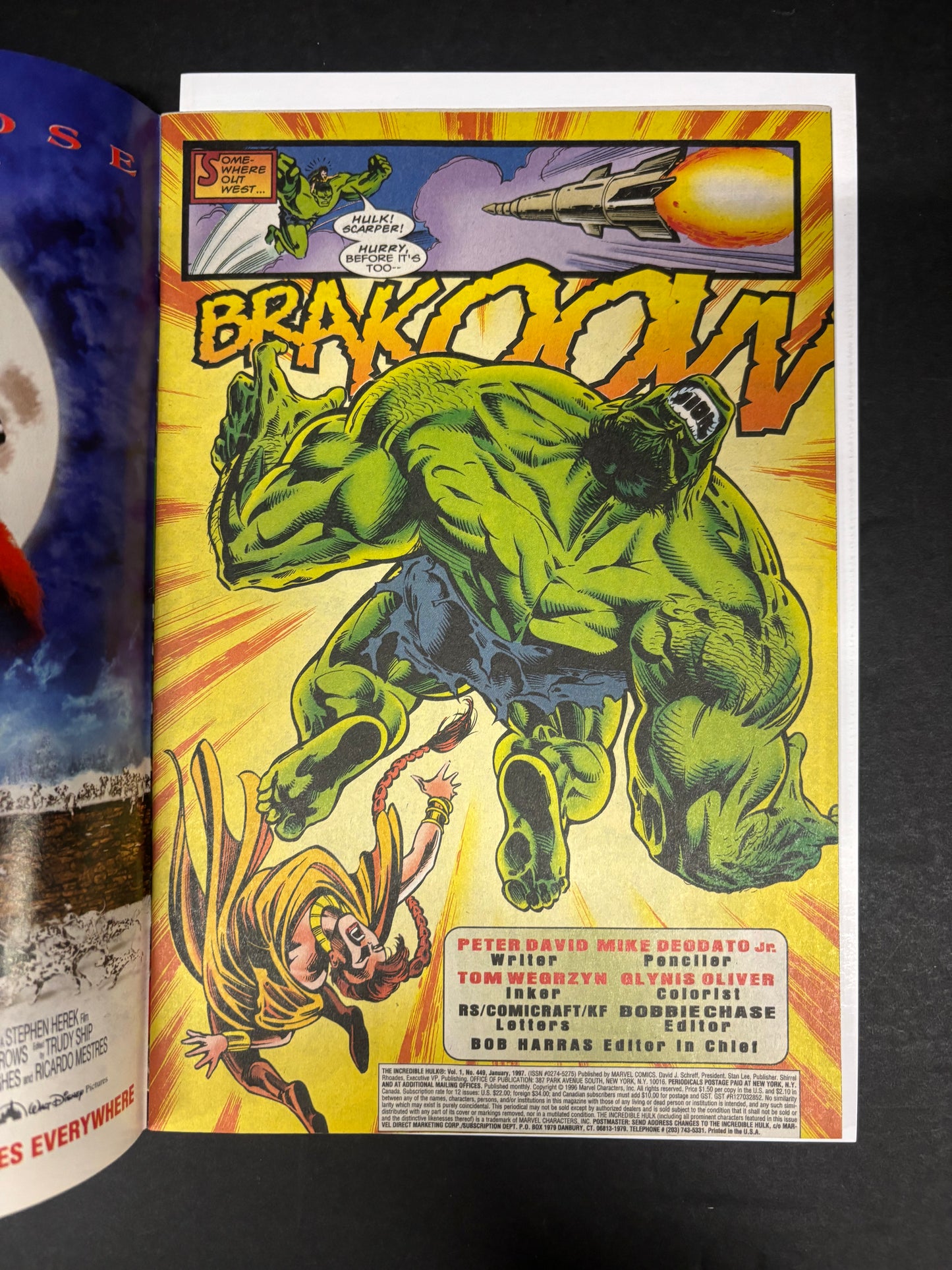 The Incredible Hulk - Peter David - 1st Appearance of the Thunderbolts - 1997