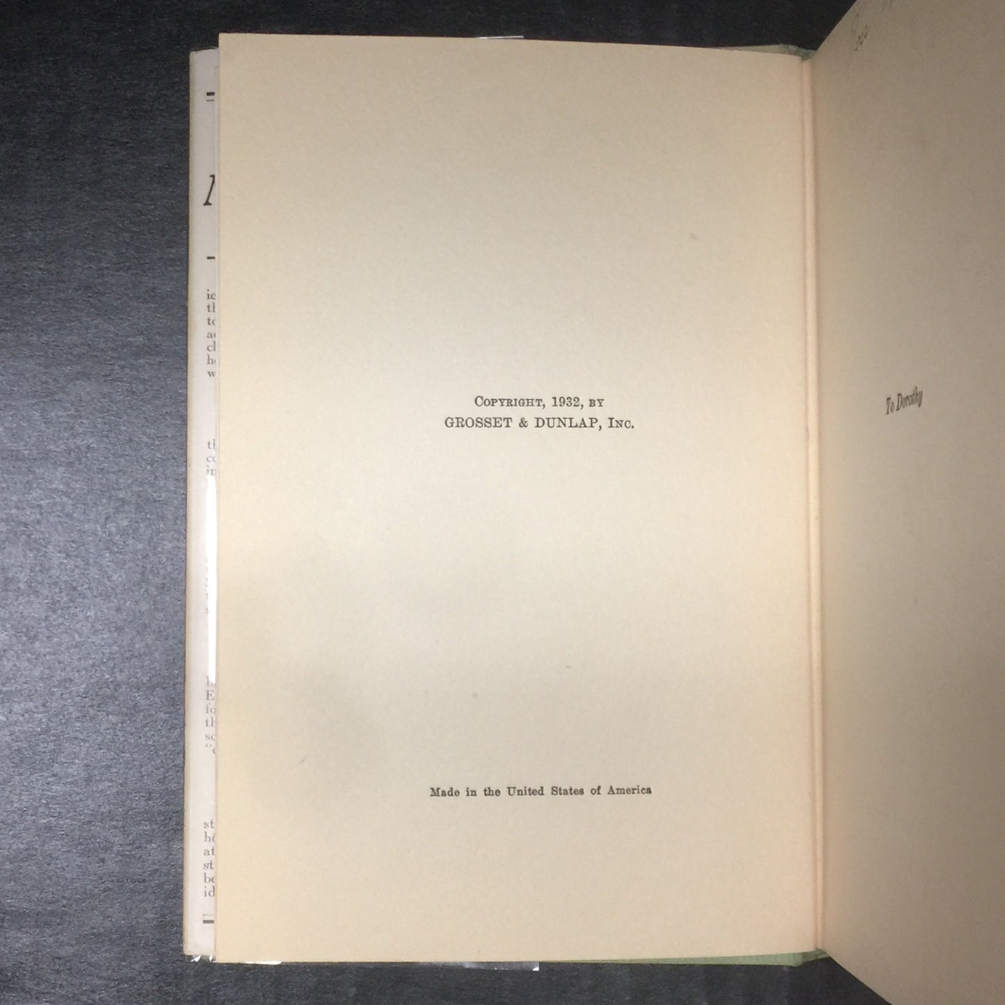 The Vanishing Shadow - Margaret Sutton - Early Print - Scarce - 1932