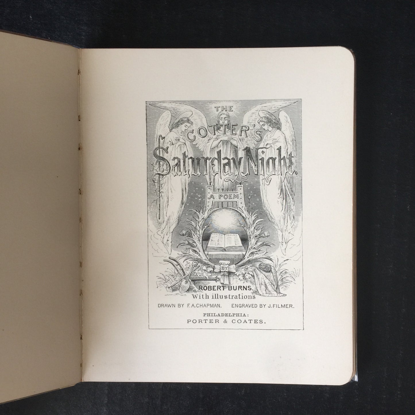 The Cotter's Saturday Night - Robert Burns - 1880s