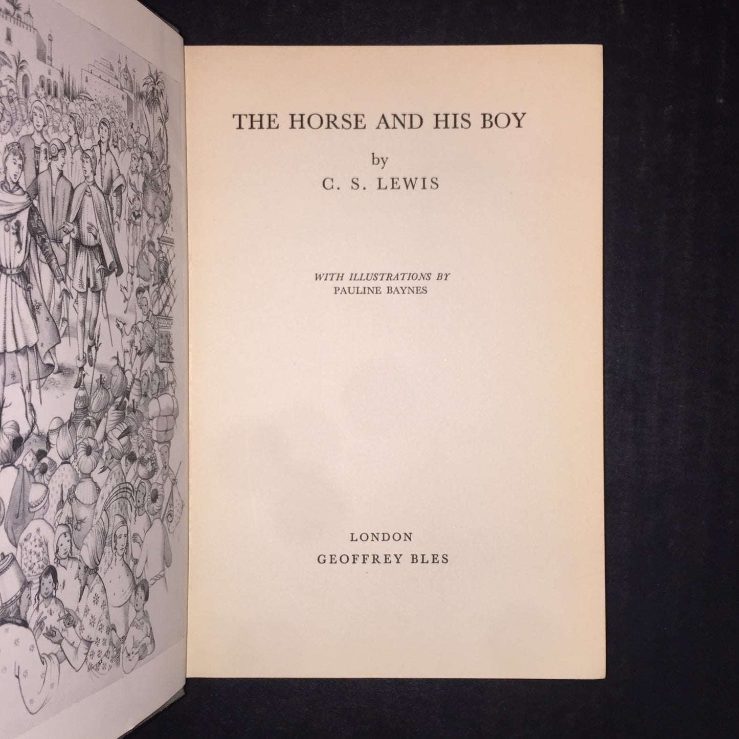 The Chronicles of Narnia - C.S. Lewis - 1st UK Editions - Includes Poster