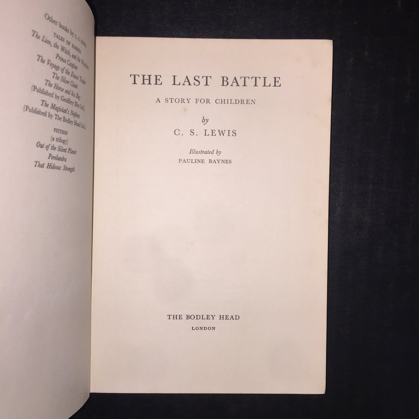 The Chronicles of Narnia - C.S. Lewis - 1st UK Editions - Includes Poster