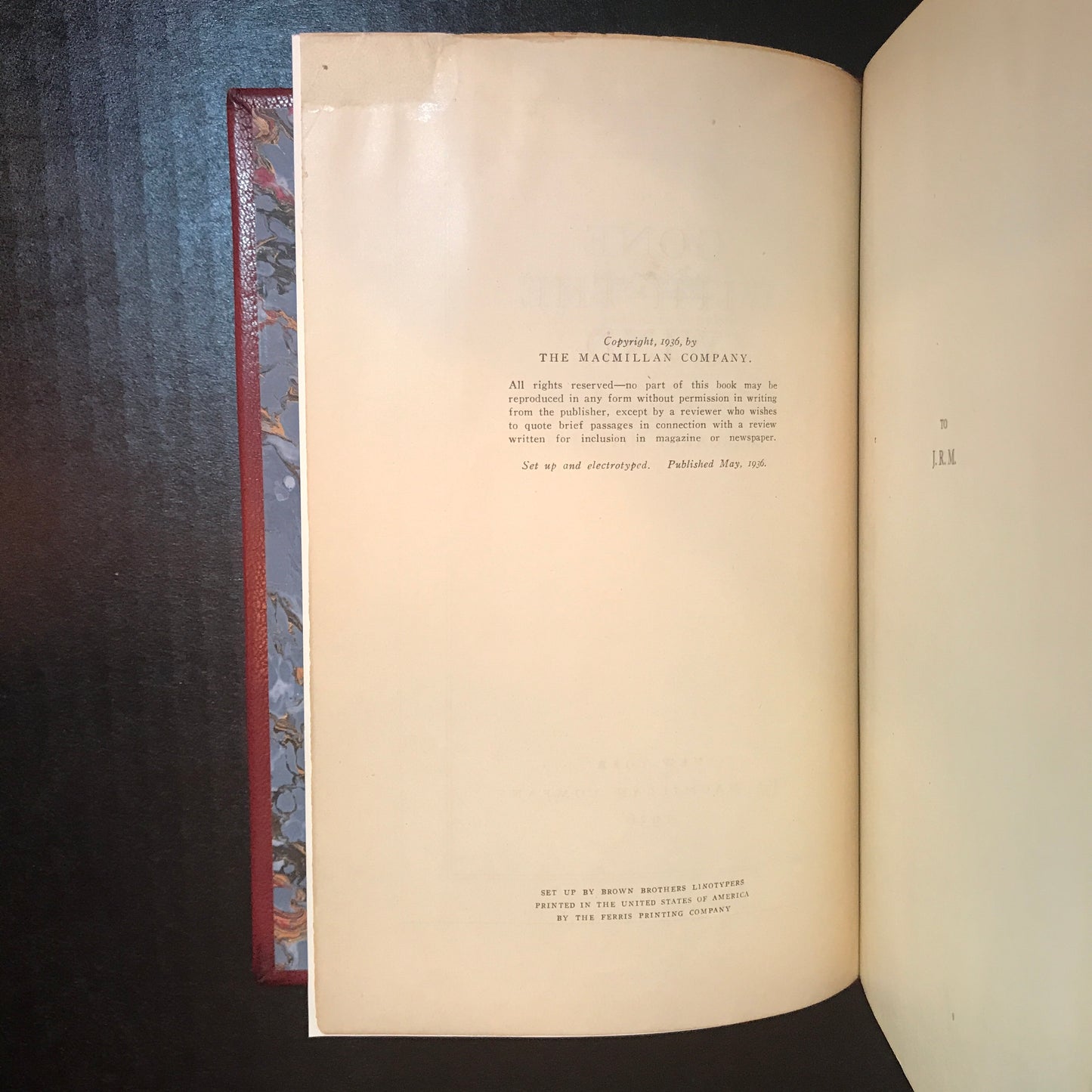 Gone With the Wind - Margret Mitchell - 1st Edition - Rebound in full leather - May, 1936