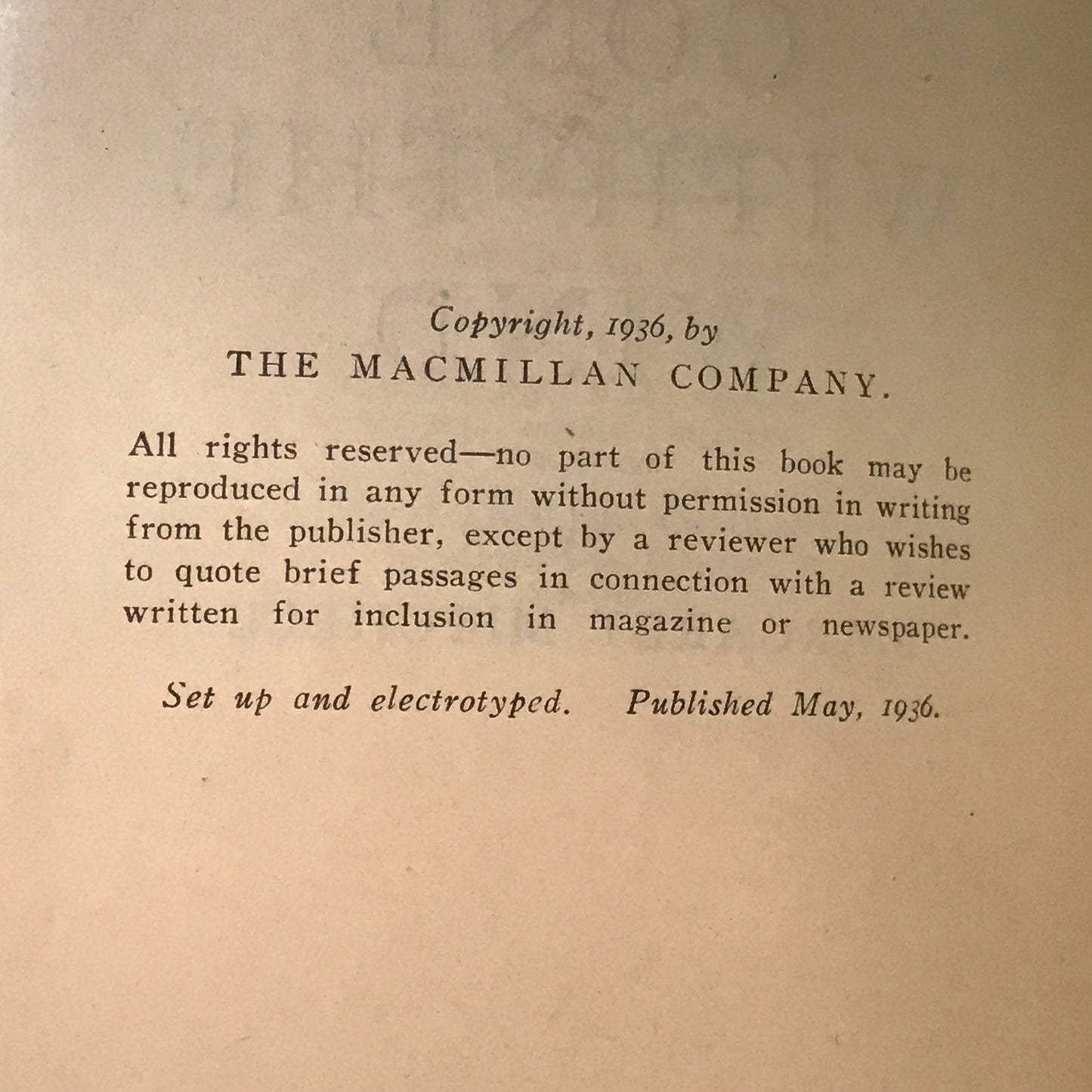 Gone With the Wind - Margret Mitchell - 1st Edition - Rebound in full leather - May, 1936