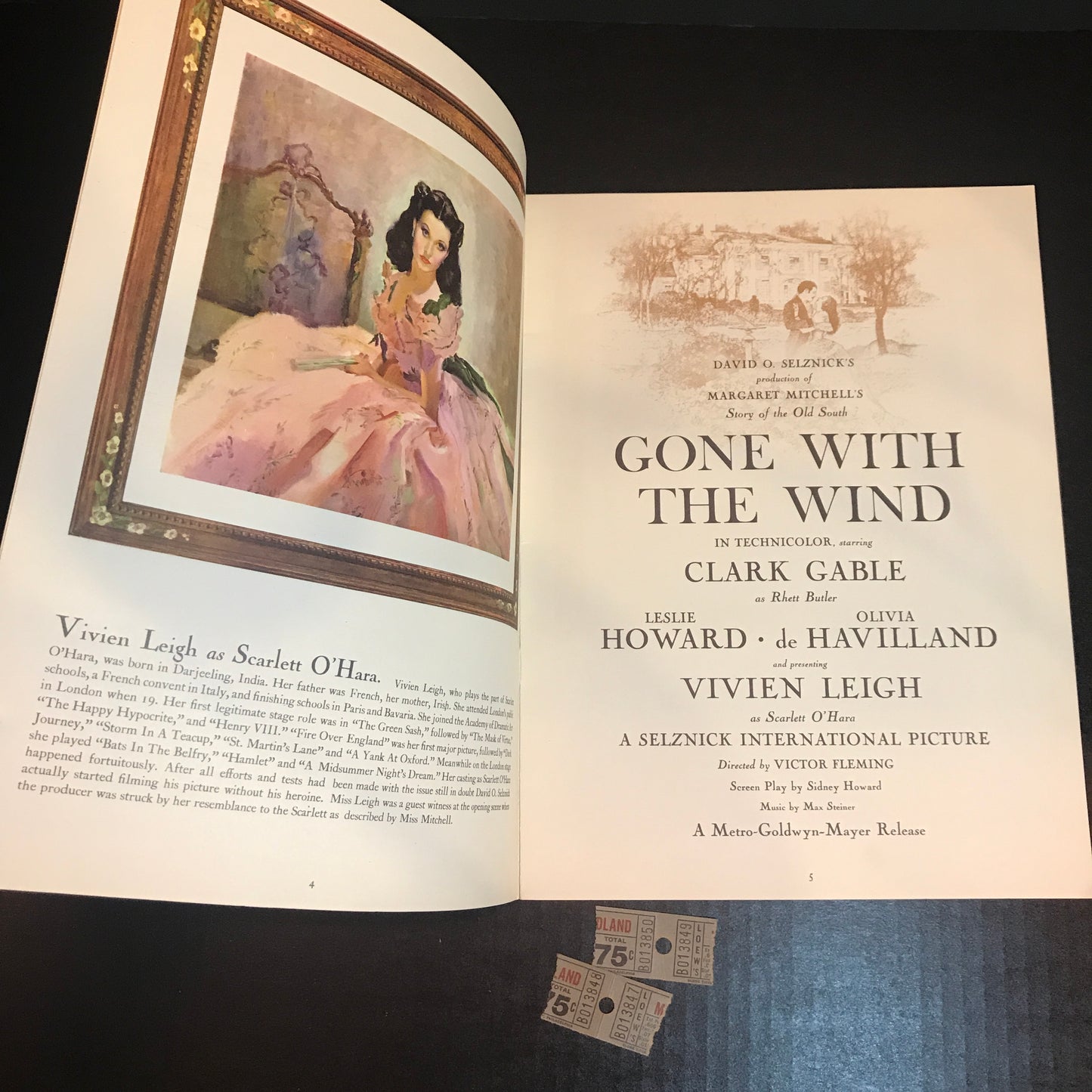 Gone With the Wind - Margret Mitchell - 1st Edition - Rebound in full leather - May, 1936