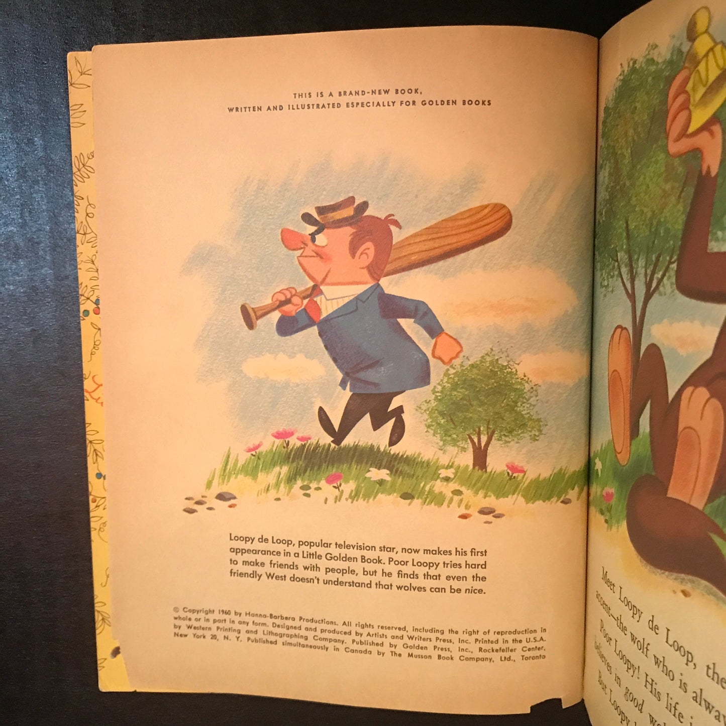 Loopy de Loop Goes West - Kathryn Hitte - "A" Print - 1960