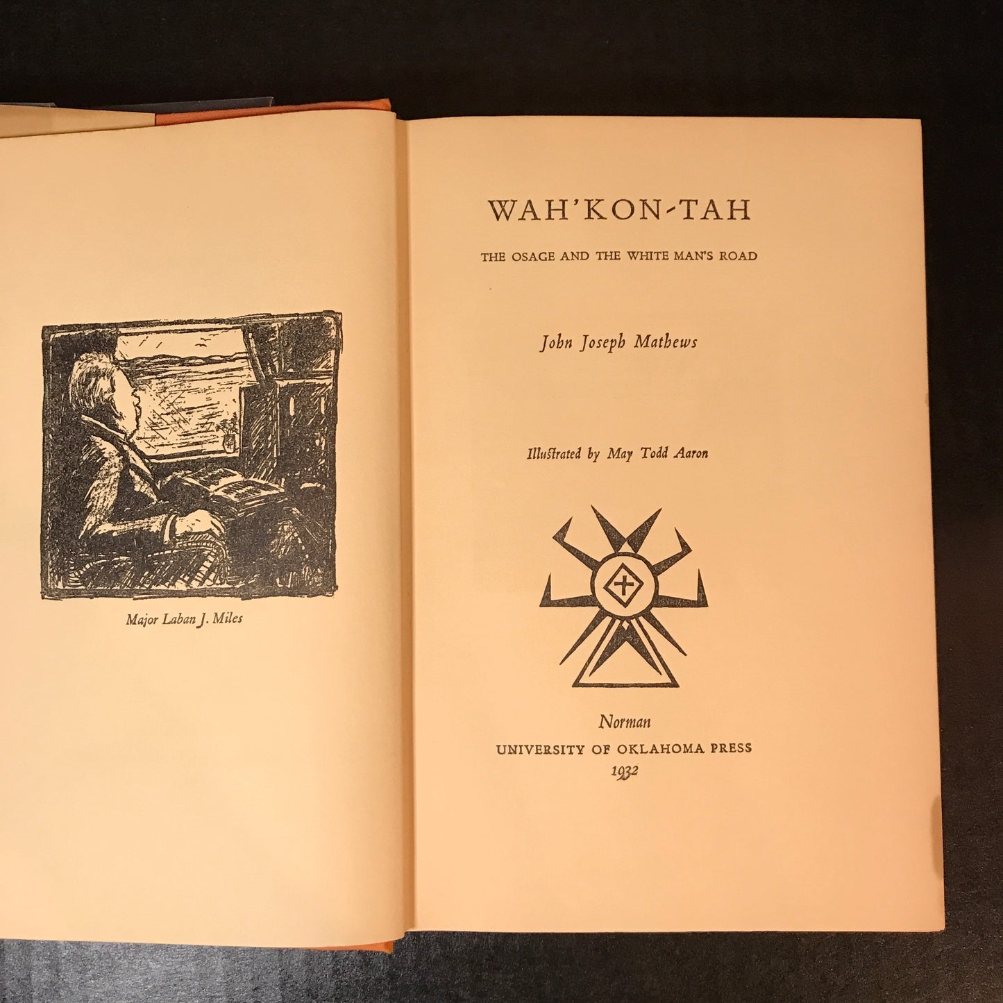 Wah'Kon-Tah - John Joseph Matthews - First Edition - 1932