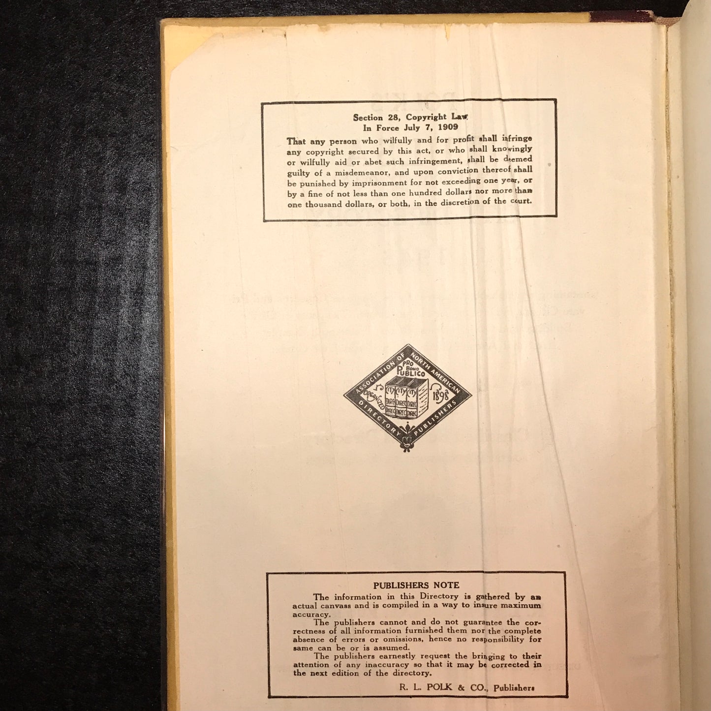 Polk's Tulsa City Directory - R. L. Polk & Co. Publishers - 1948