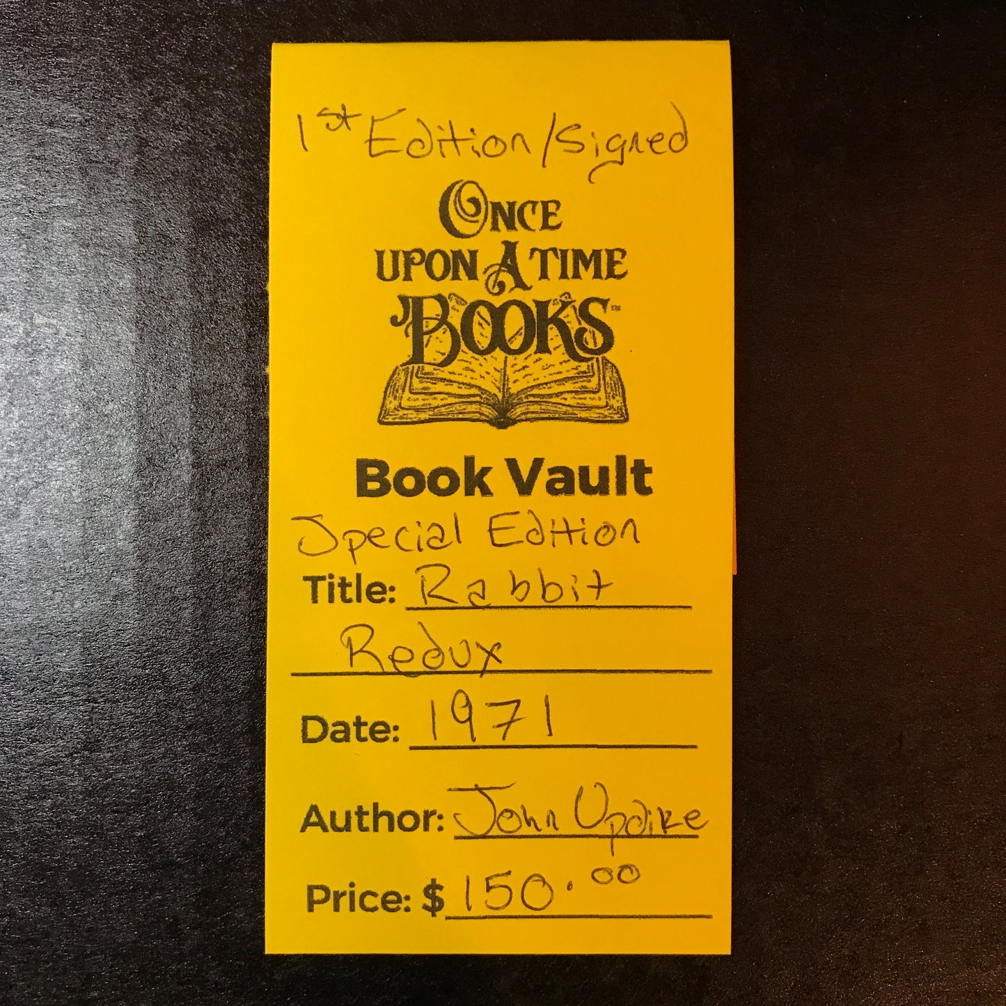 Special Edition Rabbit Redux - John Updike - First Edition - Signed - 1971