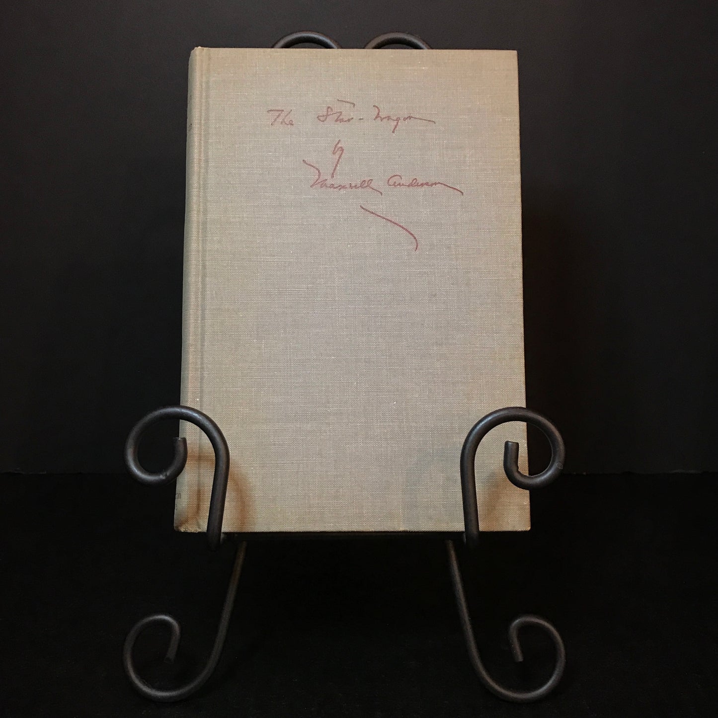The Star-Wagon - Maxwell Anderson - First Edition - 1937