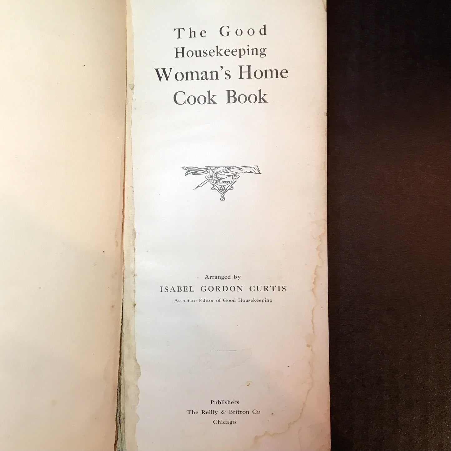 Woman's Home Cook Book - Isabel Gordon Curtis - 1909