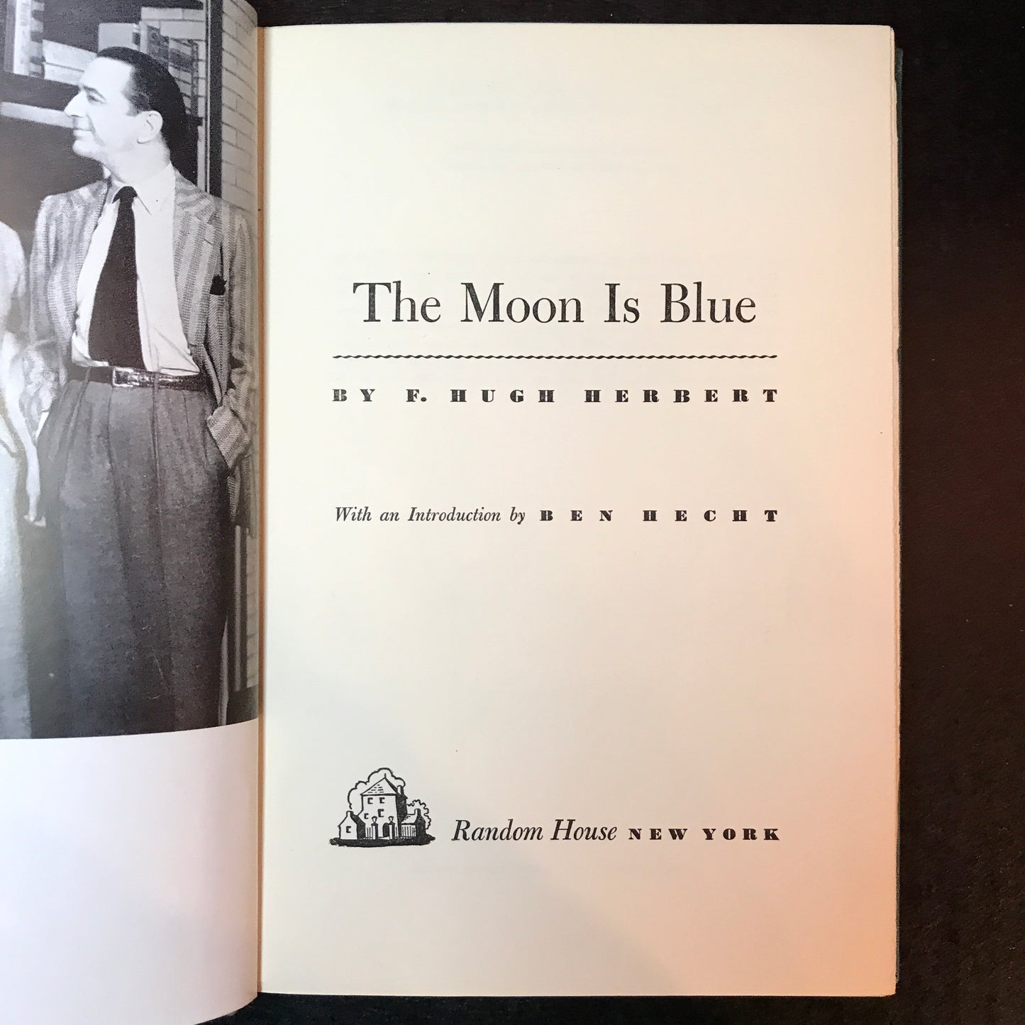 The Moon is Blue - F. Hugh Herbert - First Edition - 1951