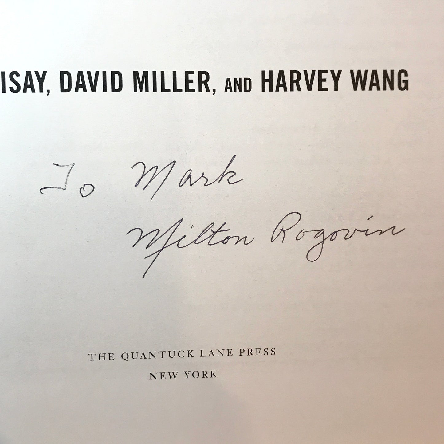 Milton Rogovin: The Forgotten Ones - Dave Isay, David Miller, and Harvey Wang - Signed - 2003